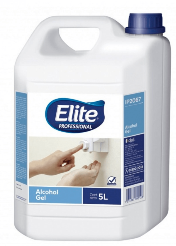 alcohol gel 5lts elite